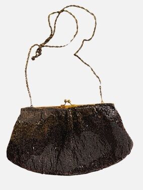 Ronora Vintage Beaded Clutch